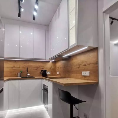 Langzeitmiete einer 3-Zimmer-Wohnung mit 41 m² in Krakau, Polen