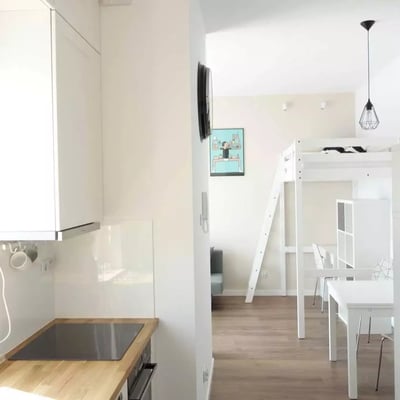 Langzeitmiete eines 30 m² Studios, Krakau, Polen