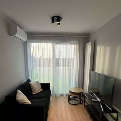 Long-term rental of 2-room apartment 32 m², Jagodno district, Wrocław, Poland