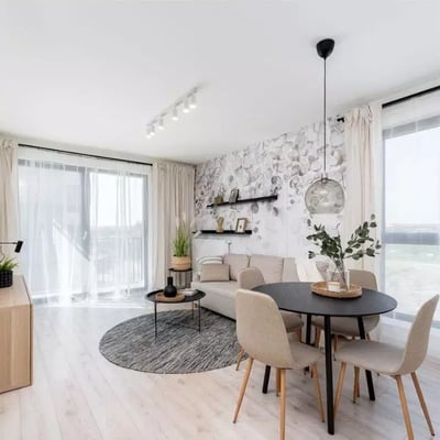 Langzeitmiete einer 3-Zimmer-Wohnung — Stadtteil Prądnik Biały, Krakau, Polen