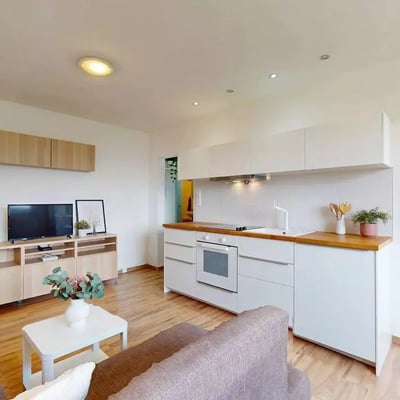 Long-term rent of 2-room apartment 42 m² in Dúbravka district, Bratislava, Slovakia