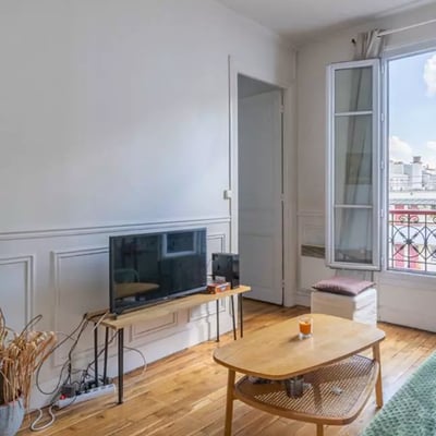Long-term rent of 2-room apartment 33 m², Paris, France