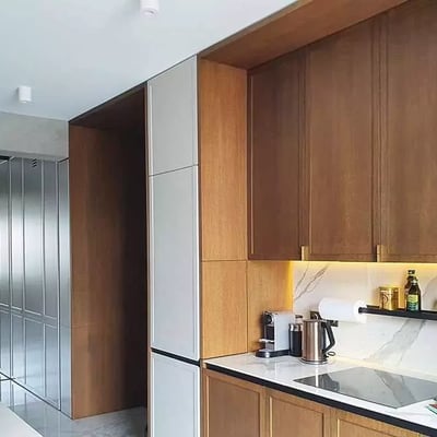 Langzeitmiete: 4-Zimmer-Wohnung 109 m² im Stadtteil Mokotów, Warschau, Polen