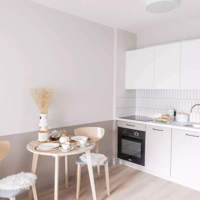 Долгосрочная аренда студии 26 м² в Варшаве, Польша