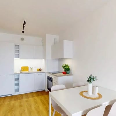 Langzeitmiete: 3-Zimmer-Wohnung 51 m² in Dębniki, Krakau, Polen