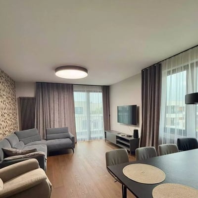 Langzeitmiete: 3-Zimmer-Wohnung 78 m², Krakau, Polen