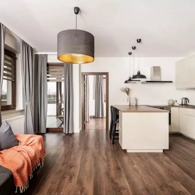 Langzeitmiete: 3-Zimmer-Wohnung 62 m² im Stadtteil Podgórze, Krakau, Polen