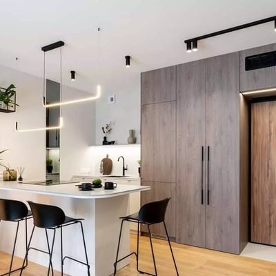 Long-term rent of 2-room apartment 45 m² in a green district of Kraków, Poland