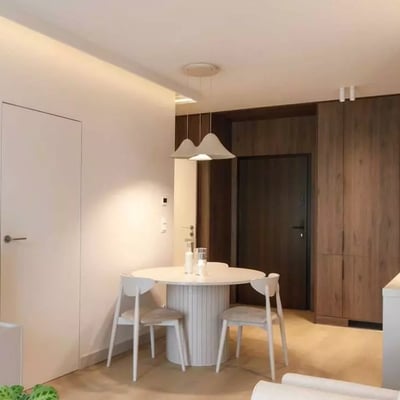 Langzeitmiete: 2-Zimmer-Wohnung 39 m² im Premium-Wohnkomplex Noho Młyny Mogilskie, Krakau, Polen