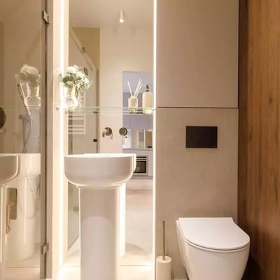 Long-term rent of 2-room apartment 39 m² in premium complex Noho Młyny Mogilskie, Kraków, Poland