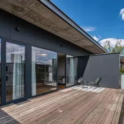 Langzeitmiete: 2-Zimmer-Wohnung 76 m² im Stadtteil Stary Mokotów, Warschau, Polen