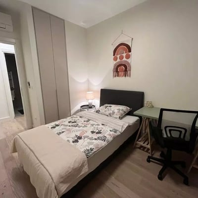 Долгосрочная аренда 3-комнатной квартиры 72 м², ЖК BW Metropolitan, Белград, Сербия