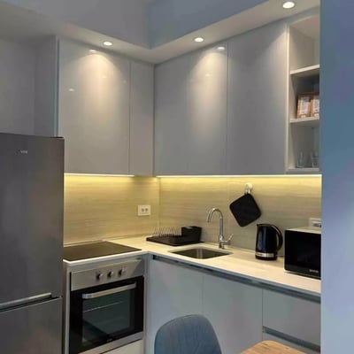 Alquiler a largo plazo de un estudio de 30 m² en el complejo BW Aria, Belgrado, Serbia