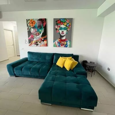 Long-term rental of a 3-room apartment, 70 m², in Mamaia district, Constanța, Romania