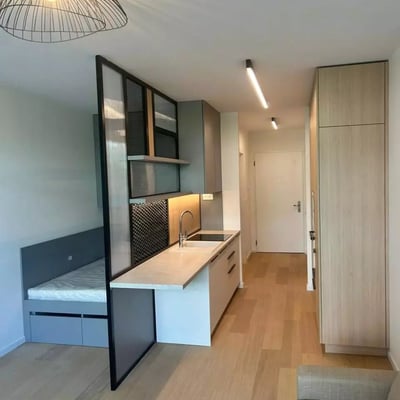 Alquiler a largo plazo de un piso de 1 habitación, 36 m², en el distrito Bratislava III, Bratislava, Eslovaquia