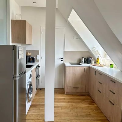 Long-term rental of a 2-room apartment, 16th arrondissement, Paris, France