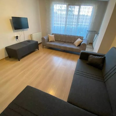 Long-term rental of a 2-bedroom apartment in Şişli district, Istanbul, Turkey