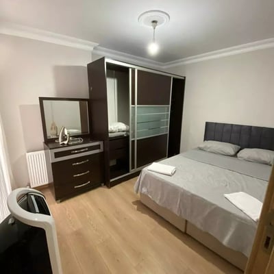 Long-term rental of a 2-bedroom apartment in Şişli district, Istanbul, Turkey