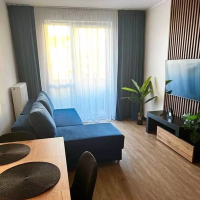 Langfristige Vermietung einer 1-Zimmer-Wohnung, 30 m², im Stadtteil Ołbin, Breslau, Polen