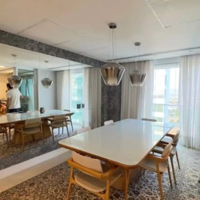 Long-term rental of a 4-bedroom apartment, 266 m², in Barra da Tijuca district, Rio de Janeiro, Brazil