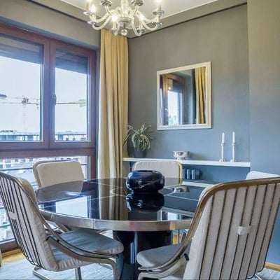 Alquiler a largo plazo de un piso de 2 habitaciones, 64 m², en el distrito de Banovo Brdo, Belgrado, Serbia