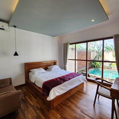 Long-term rental of a 2-bedroom villa in Singapadu, Ubud, Bali, Indonesia