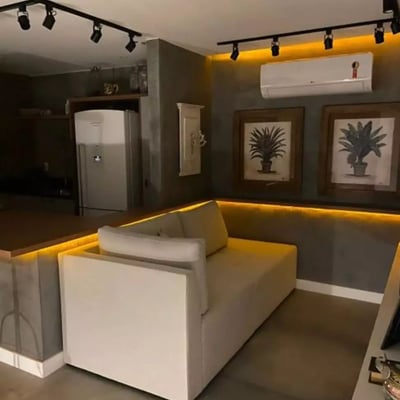 Long-term rental of a 2-room apartment, 62 m², Barra da Tijuca, Rio de Janeiro, Brazil