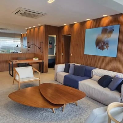 Long-term rental of a 2-room apartment, 74 m², Península, Rio de Janeiro, Brazil