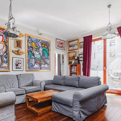 Долгосрочная аренда 3-комнатного апартамента 110 м² в районе Śródmieście Południowe, Варшава, Польша