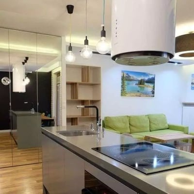 Langzeitmiete einer 2-Zimmer-Wohnung, 50 m², im Stadtteil Dębniki, Krakau, Polen