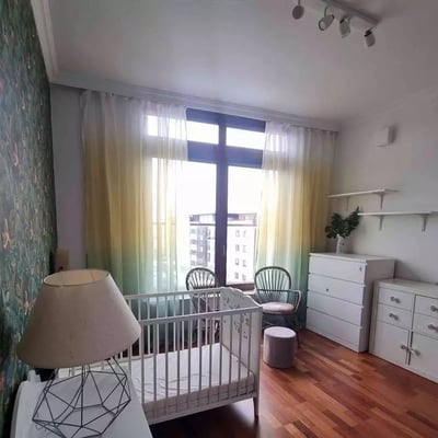 Long-term rental of a 4-room apartment, 105 m², in Wilanów district, Warsaw, Poland