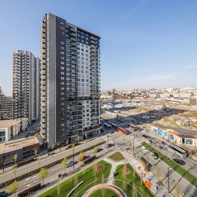 Long-term rental of a 2-room apartment, 55 m², in BW Aurora Residence, Belgrade, Serbia