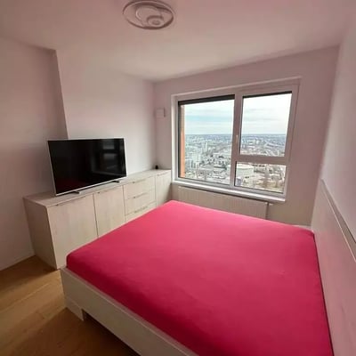 Langzeitmiete einer 2-Zimmer-Wohnung, 59 m², im Stadtteil Ružinov (Bratislava 2), Bratislava, Slowakei
