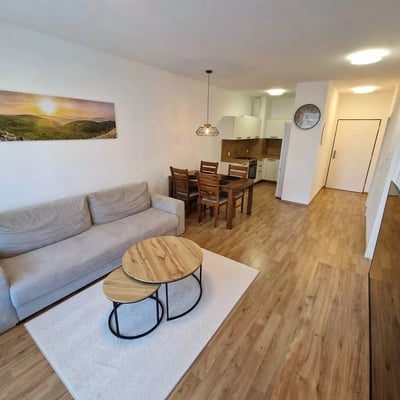 Langzeitmiete einer 2-Zimmer-Wohnung, 46 m², in Nový Ružinov, Bratislava, Slowakei