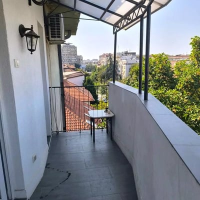 Long-term rental of a 2-room apartment, 62 m², in the city center, Belgrade, Serbia