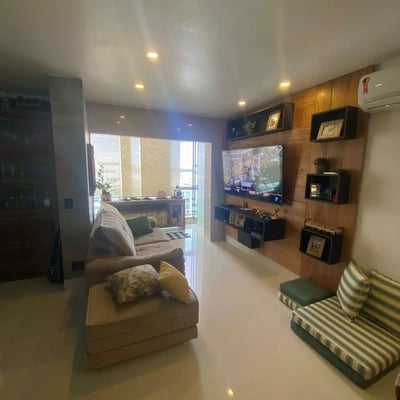 Long-term rental of a triplex penthouse, 185 m², in Barra da Tijuca, Rio de Janeiro, Brazil