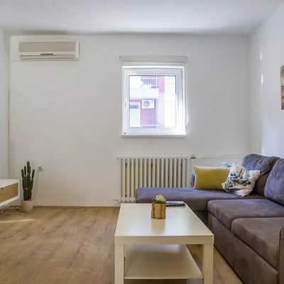 Long-term rental of a 2-room apartment, 60 m², in Vračar, Belgrade, Serbia
