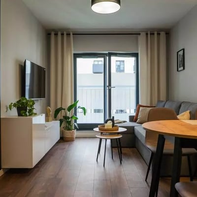 Langzeitmiete einer 2-Zimmer-Wohnung, 47 m², in Breslau, Polen