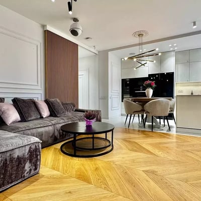 Langzeitmiete einer 4-Zimmer-Wohnung, 90 m², in Krakau, Polen