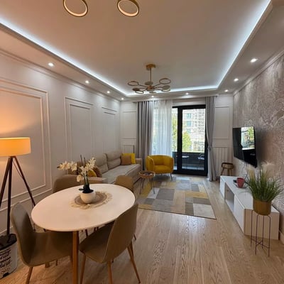 Long-term rental of a 2-room apartment, 57 m², Belgrade, Serbia