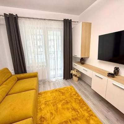 Location longue durée d’un appartement d’une pièce, 35 m², à Sector 6, Bucarest, Roumanie