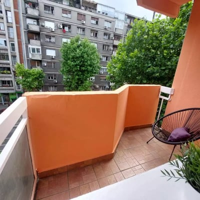 Долгосрочная аренда 2-комнатной квартиры, 48 м², Палилула, Белград, Сербия