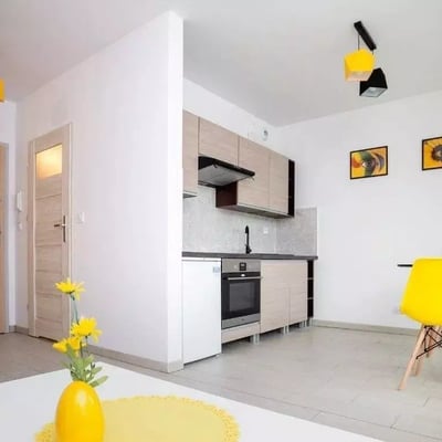 Location longue durée d’un appartement cosy de 1 pièce, 29 m², Stare Miasto, Wrocław, Pologne