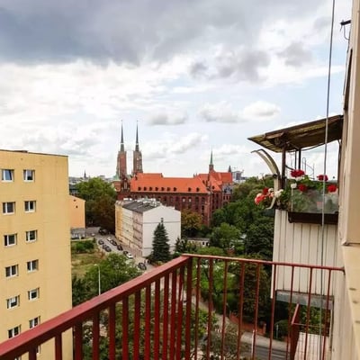 Langzeitmiete einer 1-Zimmer-Wohnung, 28 m², Śródmieście, Breslau, Polen