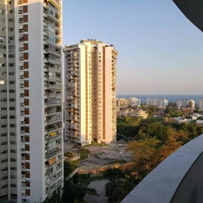 Долгосрочная аренда студии, 40 м², Barra da Tijuca, Рио-де-Жанейро, Бразилия