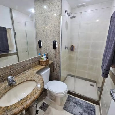 Long-term rental of a studio, 40 m², Barra da Tijuca, Rio de Janeiro, Brazil