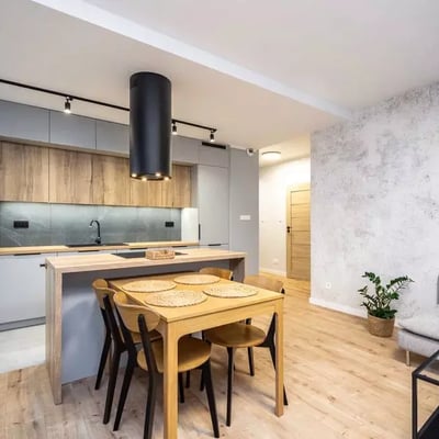 Miete einer stilvollen 3-Zimmer-Wohnung, 66 m², Podgórze Duchackie, Krakau, Polen