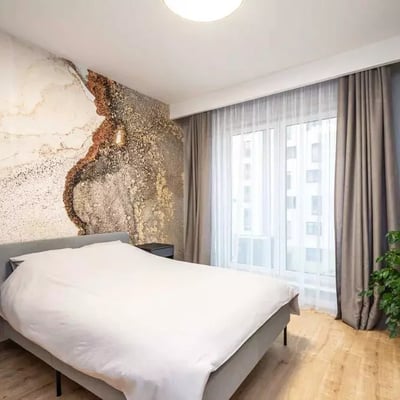 Miete einer stilvollen 3-Zimmer-Wohnung, 66 m², Podgórze Duchackie, Krakau, Polen