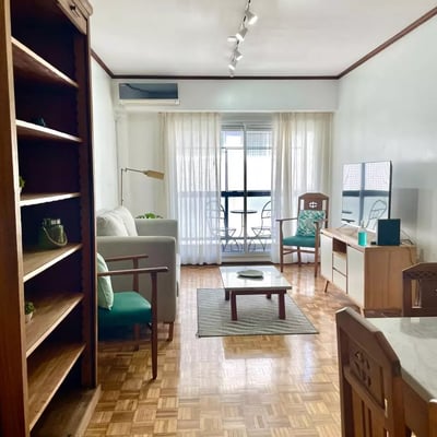 Alquiler de un acogedor apartamento de 3 habitaciones, Recoleta, Buenos Aires, Argentina