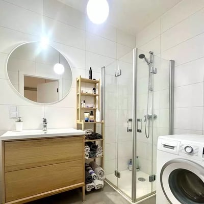 Miete einer modernen 2-Zimmer-Wohnung, 40 m², Port Popowice, Breslau, Polen